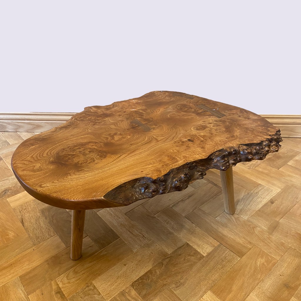 bespoke living room coffee table live edge
