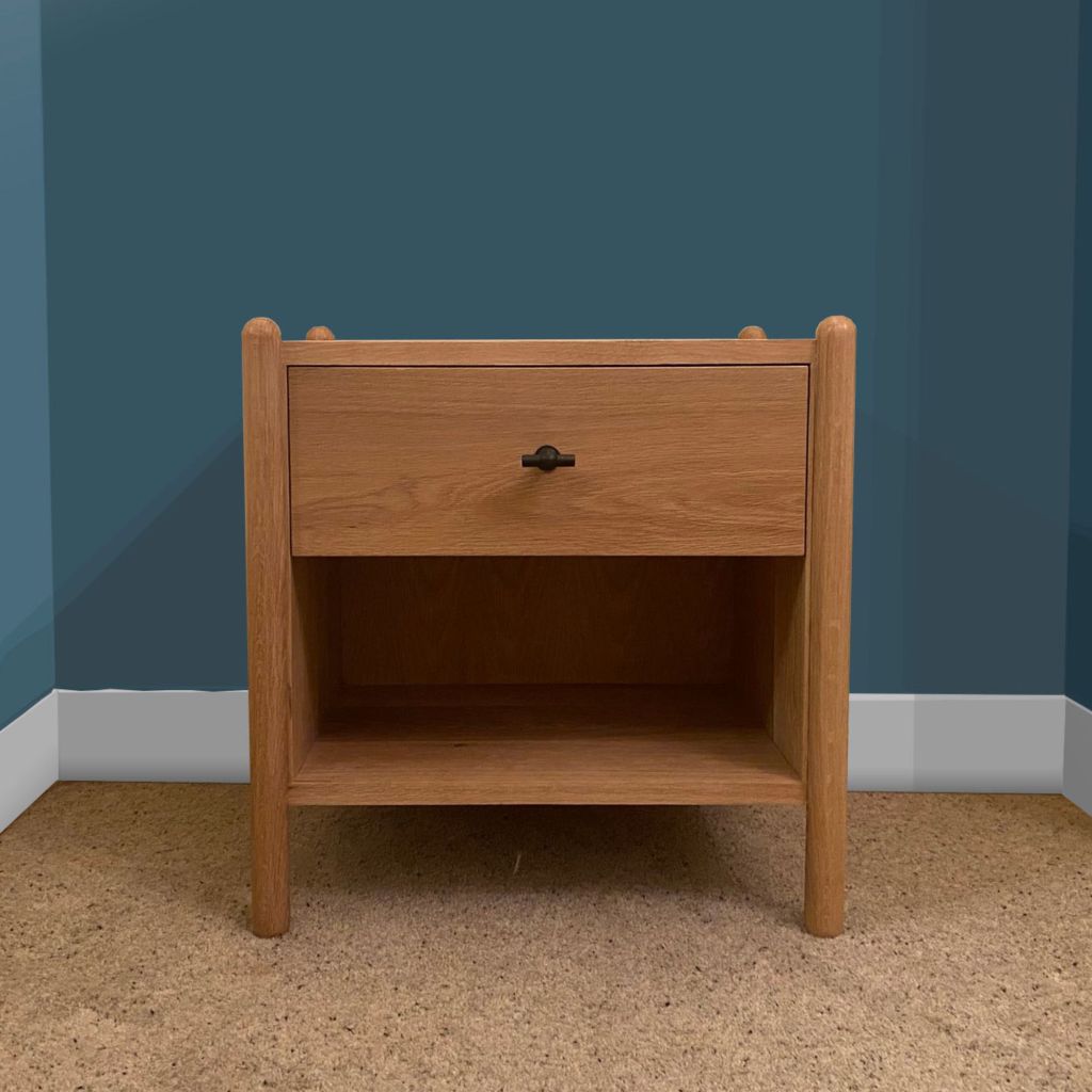 Sam Alton Woodwork Derbyshire Bedside Table