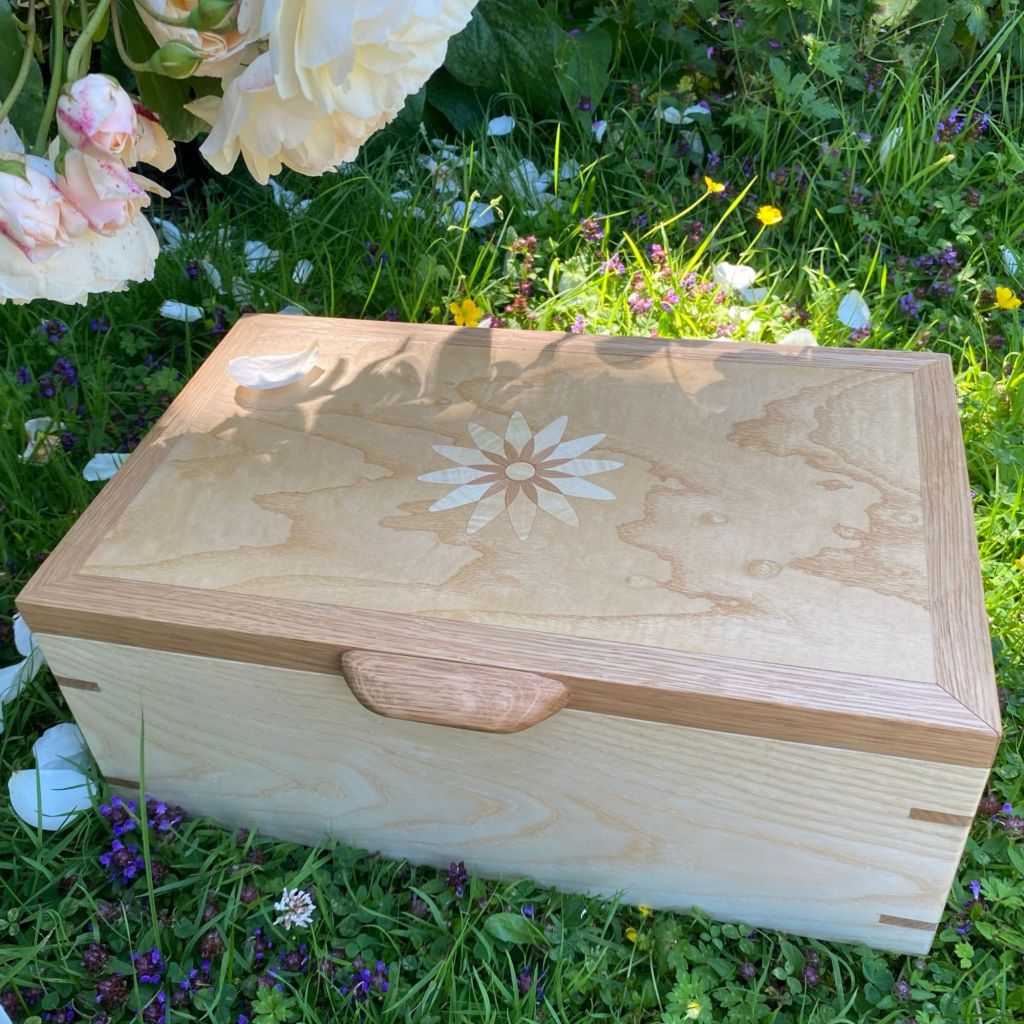 Sam Alton Woodwork Full Portfolio Sycamore & Ash Jewellery Box
