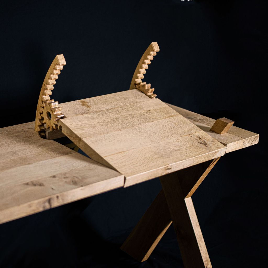 Planetary desk by Sam Alton Woodwork