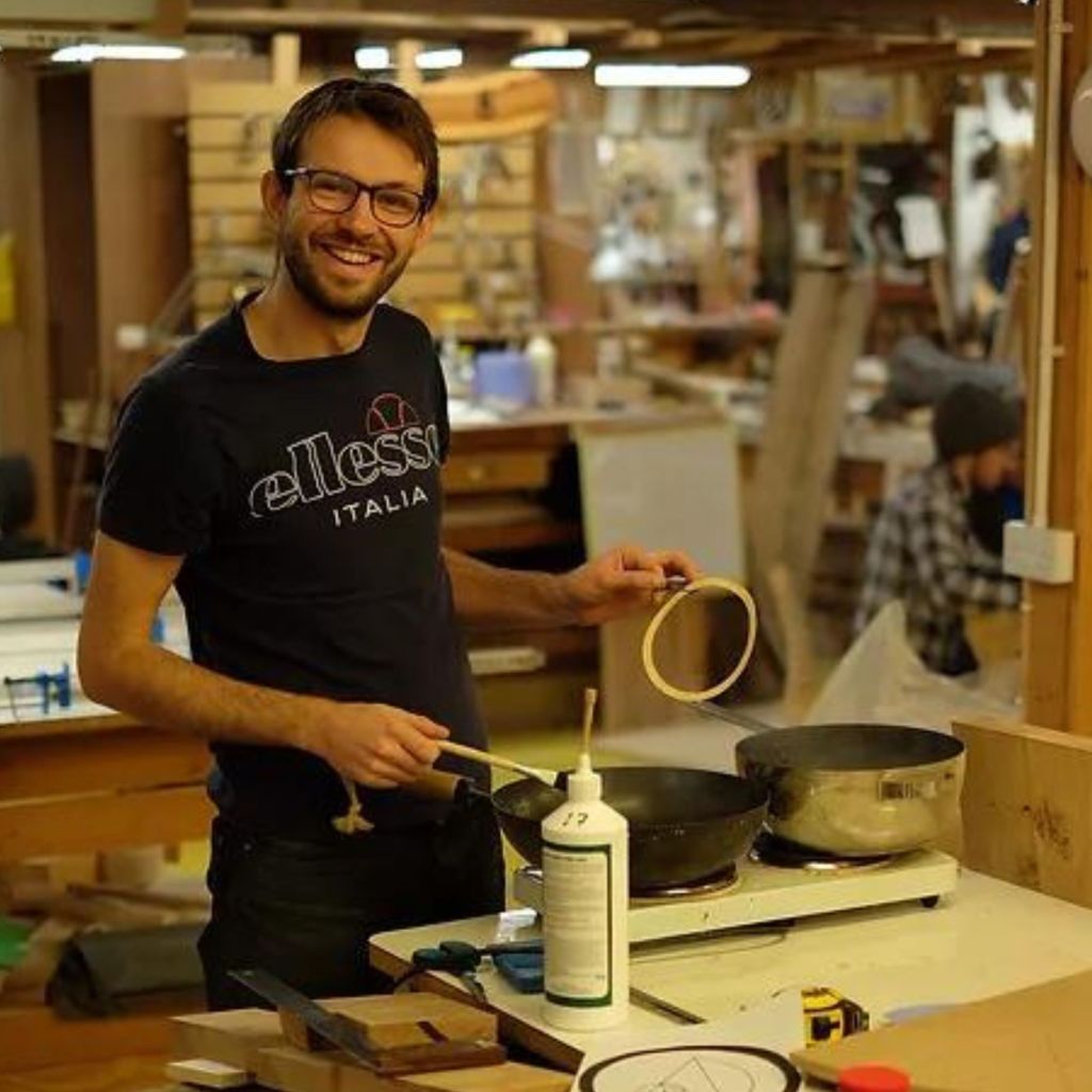 Sam Alton at Chippendale Furniture School 